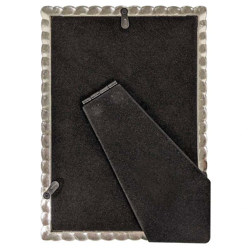 Expressions™ 4" x 6" Silver Braid Frame by Studio Décor®