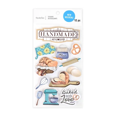 Baked with Love Dimensional Stickers by Recollections™
