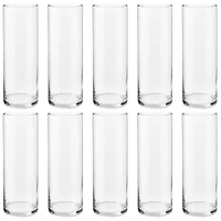 10 Pack: 15" Cylinder Glass Vase by Ashland™
