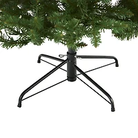 7.5ft. Pre-Lit Green Valley Fir Artificial Christmas Tree with Clear LED Lights