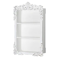 American Art Decor Balos Carved Wall Shelves - 18" x 28" x 6"