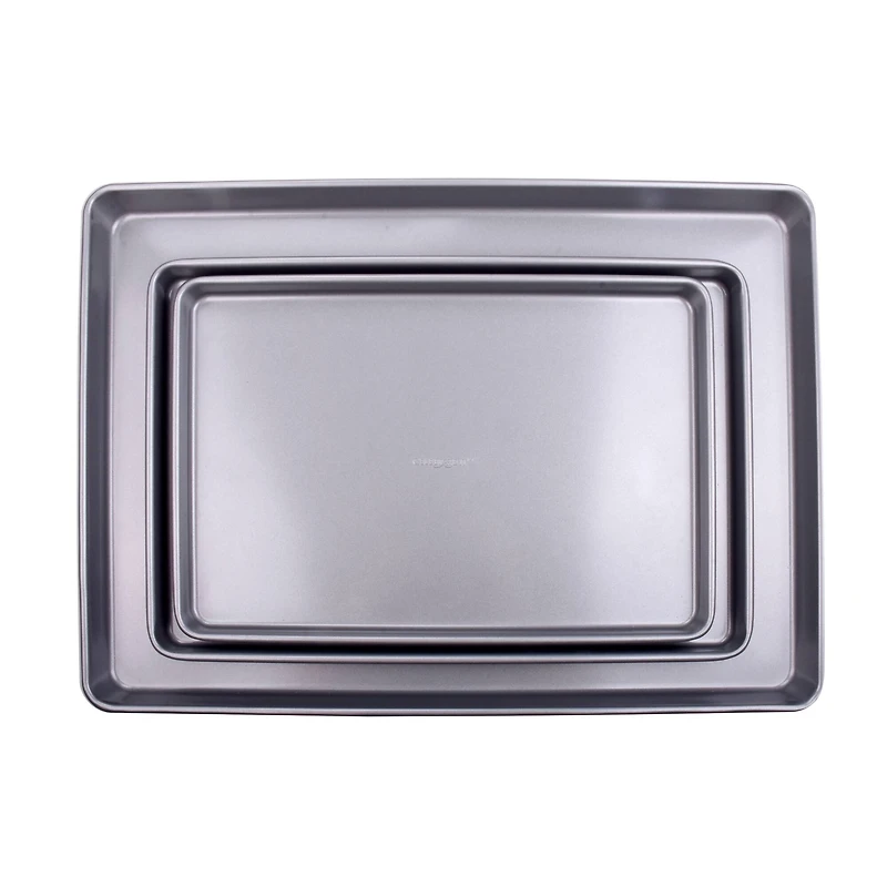 6 Packs: 3 ct. (18 total) Non-Stick Cookie Sheet Set by Celebrate It®