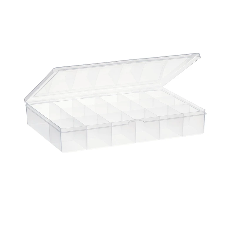 12 Pack: 17-Compartment Bead Organizer by Bead Landing™