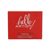 Hello Artist!™ Mini Canvas with Easel Party Pack
