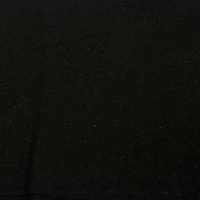 Feldman Black Solid Cotton Flannel