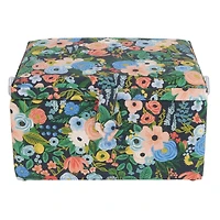 11.5" Blue Floral Sewing Basket by Loops & Threads®