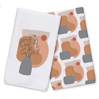 Terracotta Still Life Tea Towel Set