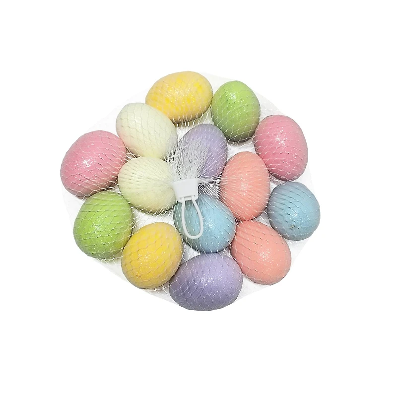2" Sugared Faux Easter Eggs, 14ct. by Ashland®