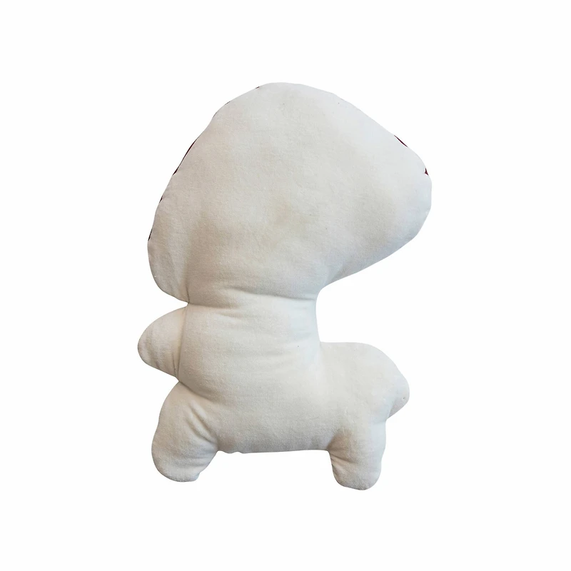 Hello Honey® 14" Embroidered Mushroom-Shaped Velvet Throw Pillow