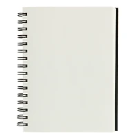 Black Hard Cover Sketchbook by Artist's Loft™, 5.5" x 8.5"