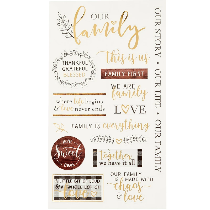 Blessed Family Stickers by Recollections™