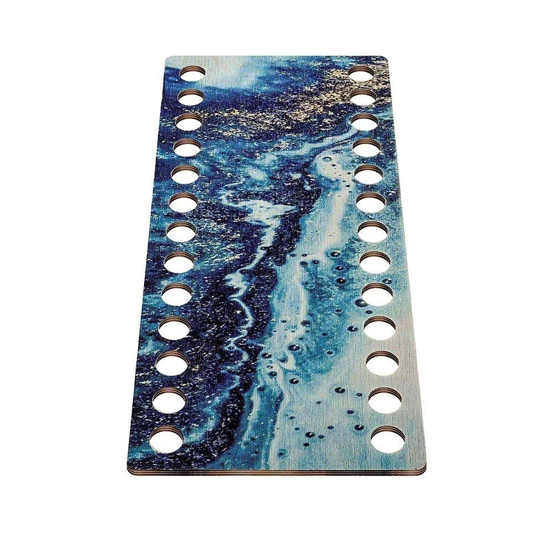Wonderland Crafts Blue Water Waves Thread Organizer