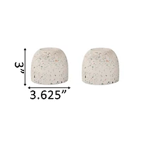 Flora Bunda 3.5" Terrazzo Vase Set