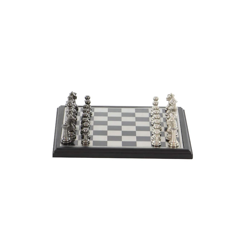 Dark Gray Chess Game Set
