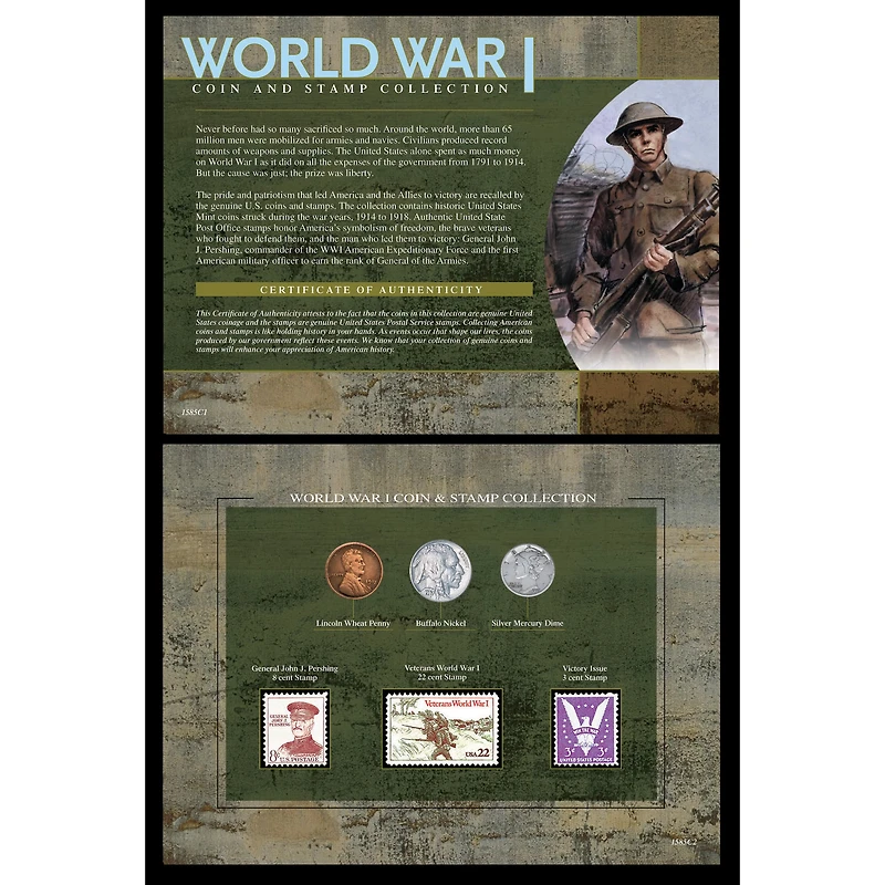 World War I Coin & Stamp Collection