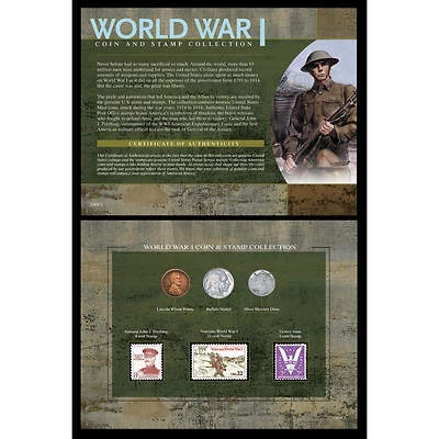 World War I Coin & Stamp Collection