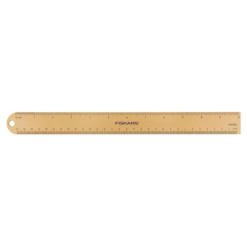 Fiskars® 12" Rose Gold Metal Ruler