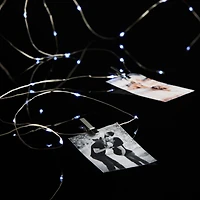 45ct. Cool White LED Silver Clip Lights by Ashland®