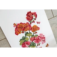 MP Studia Geranium Cross Stitch Kit