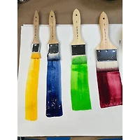 Silver Brush Limited Alpine White™ Wide Wash & Blend Background Brushes Set