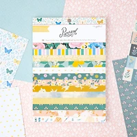 American Crafts Maggie Holmes Parasol Single-Sided Paper Pad, 6" x 8"