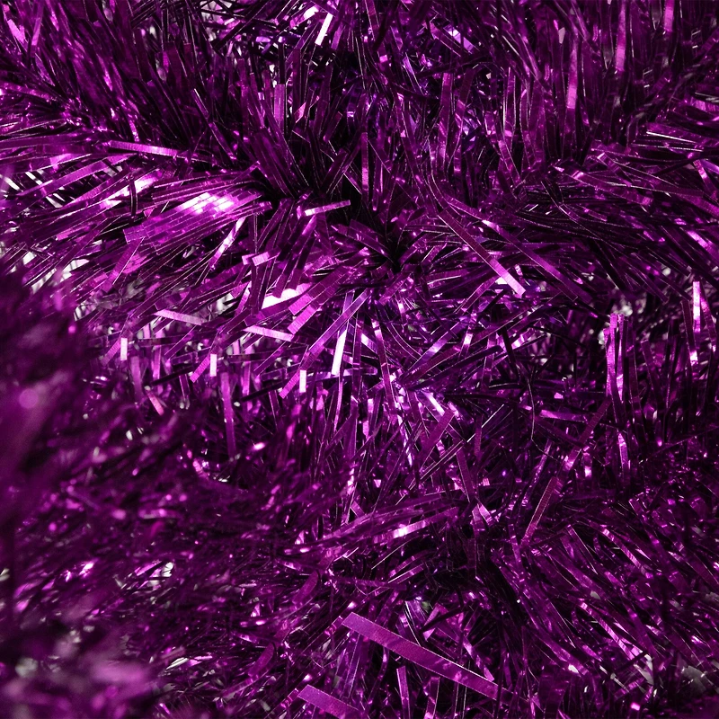 7ft. Unlit Purple Artificial Christmas Tree