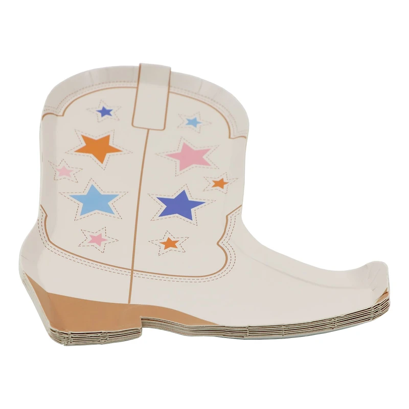 7" Boot Snack Plates, 8ct. by Celebrate It™