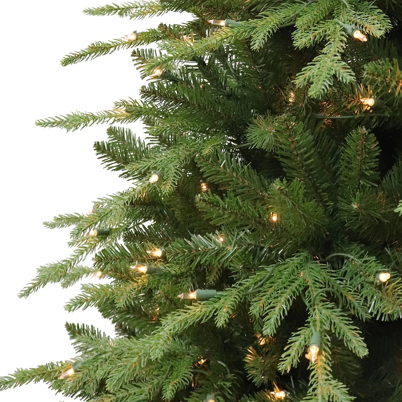 7.5ft. Pre-Lit Galveston Fir Artificial Christmas Tree, Clear Lights