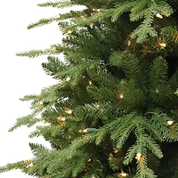 7.5ft. Pre-Lit Galveston Fir Artificial Christmas Tree, Clear Lights