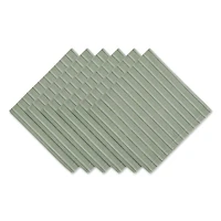 Sprig Dobby Stripe Napkin Set, 6ct.