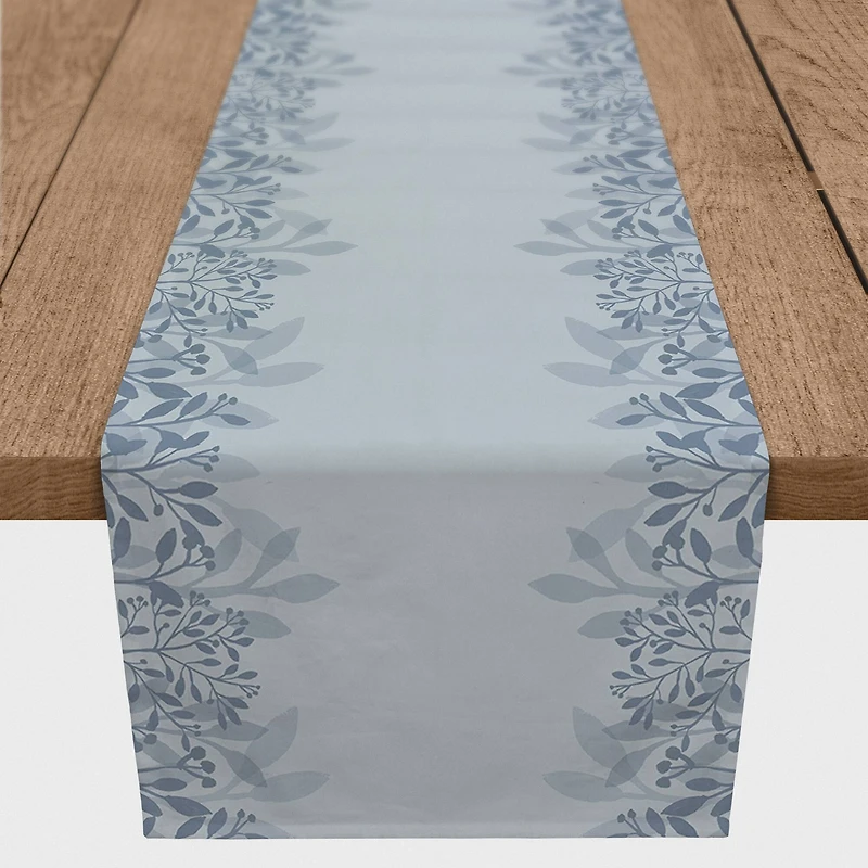 Floral Banner Cotton Twill Runner