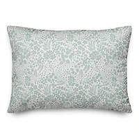 Dainty Floral Throw Pillow