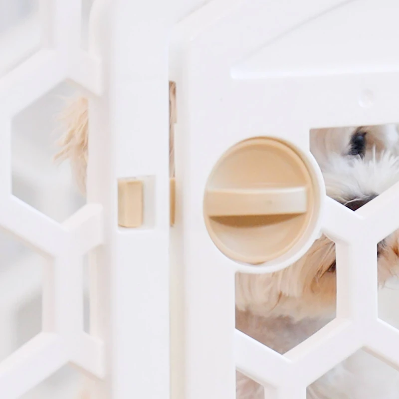 Iris® 4-White Panel Pet Playpen