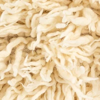 Hello Honey® White New Zealand Wool & Cotton Lumbar Pillow