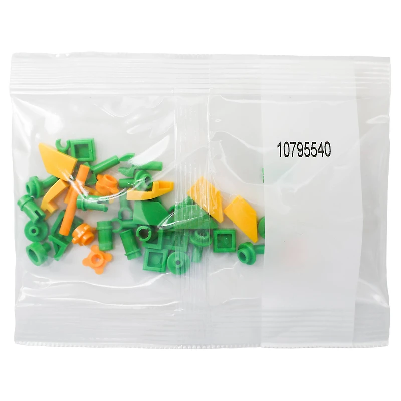 Winter Jasmine Floral Brick Art by Make Market®