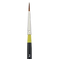 Golden Taklon Short Handle Round Brush by Artist's Loft™ Vienna