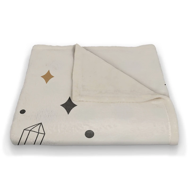 Practice Safe Hex Fleece Blanket