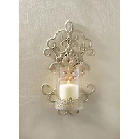 15'' Romantic Lace Candle Wall Sconce