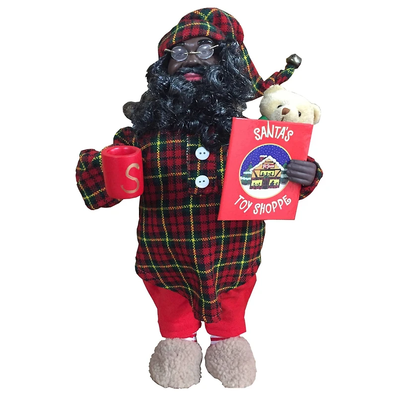 Santa's Workshop 16" Santa Claus in Pajamas Figure