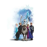 RoomMates Frozen Character Winter Burst Peel & Stick Giant Wall Decals