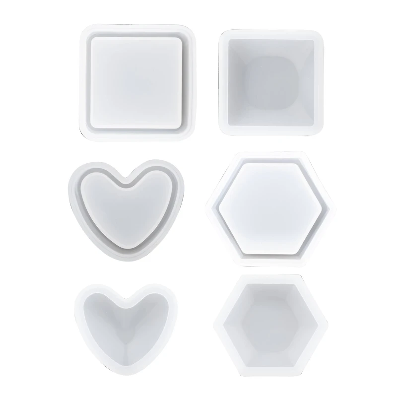 Trinket Box Silicone Mold Set by Craft Smart®