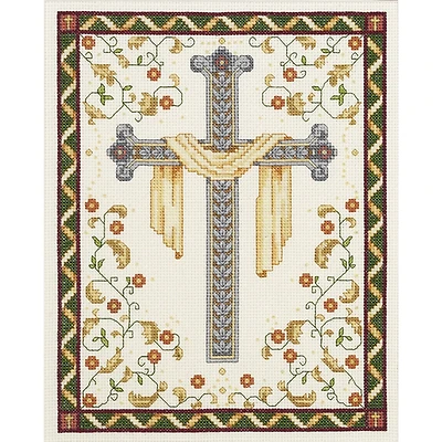 Janlynn® His Cross Counted Cross Stitch Kit
