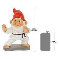 Design Toscano 11" Karate Kobi Martial Arts Garden Gnome Statue