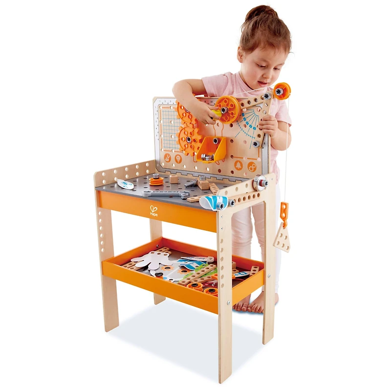 Hape Junior Inventor Deluxe Scientific Workbench Set