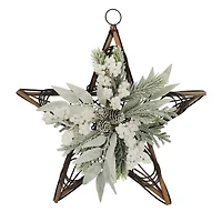 15" Shimmery Pine & Berry Grapevine Star by Ashland®