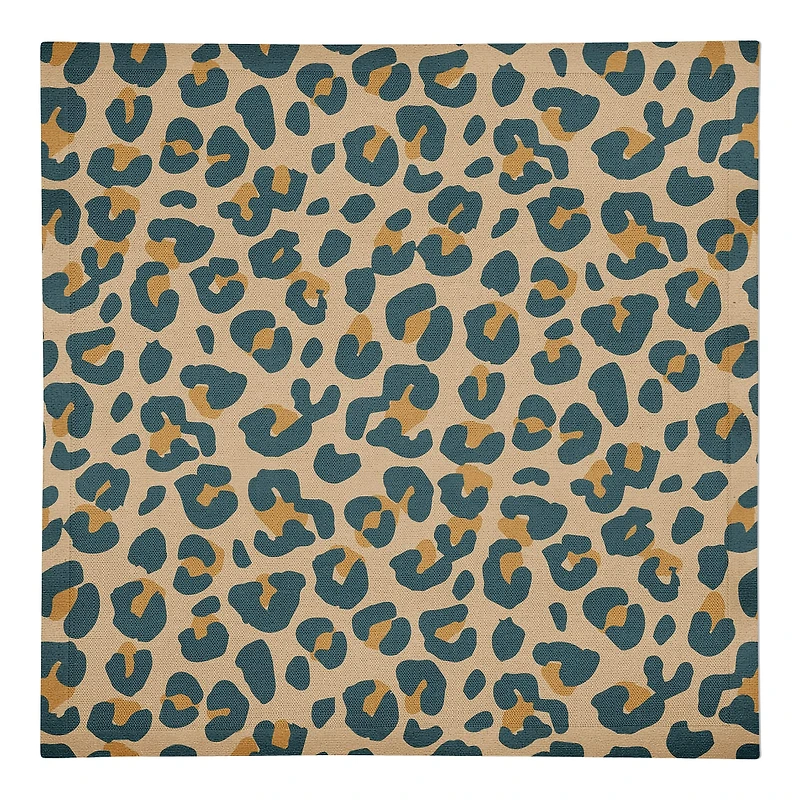 Leopard Cotton Twill Napkin
