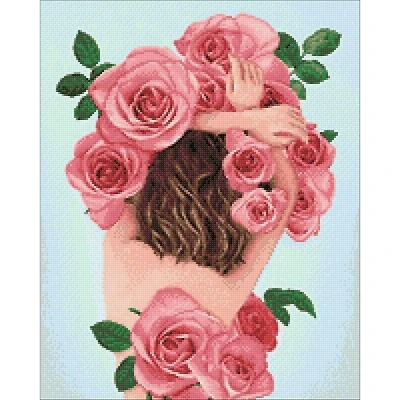 Crafting Spark Flower Tenderness Diamond Painting Kit