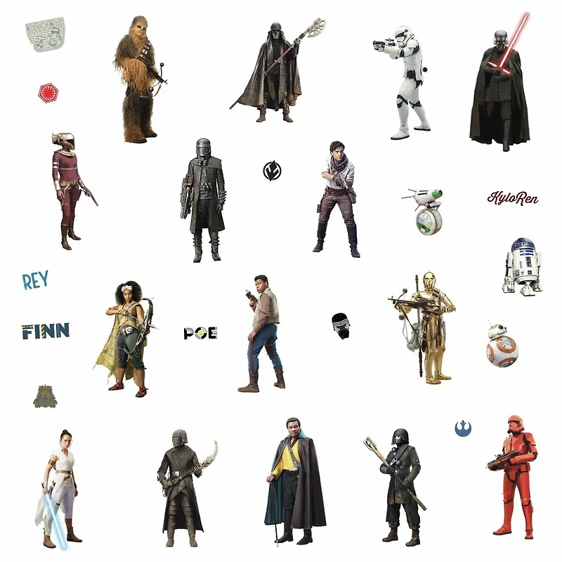 RoomMates Star Wars Episode IX Peel & Stick Wall Decals