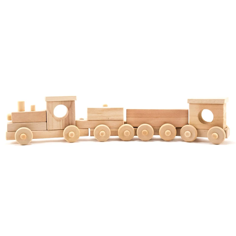 Made by Me® Paint Your Own Wooden Train