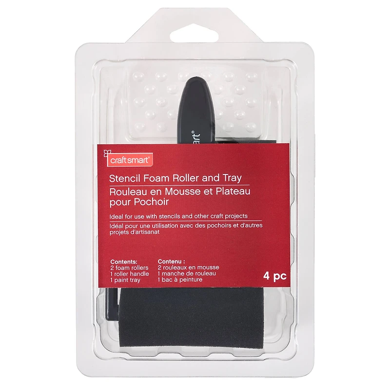 Stencil Foam Roller & Tray Set by Craft Smart®